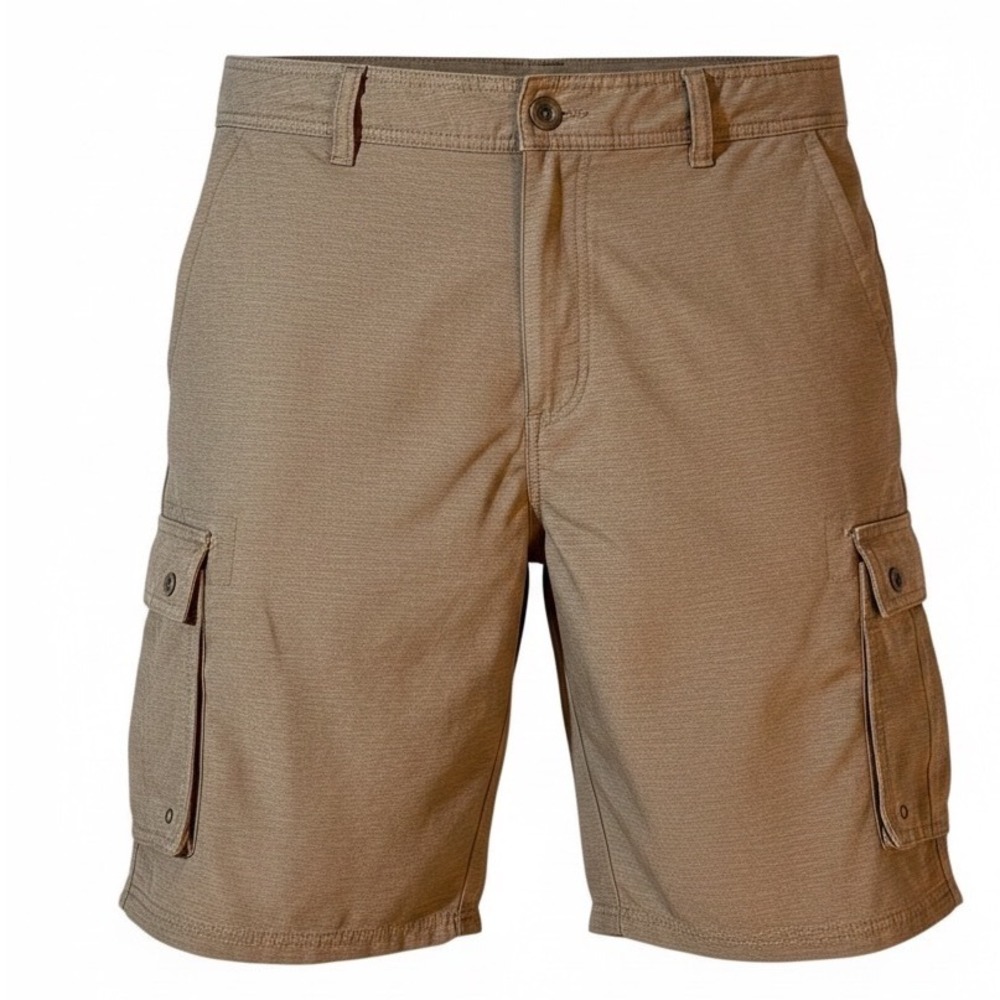 O'Neill Mens Cargo Shorts Size 36 Tan Performance Stretch Outdoor Casual Hiking